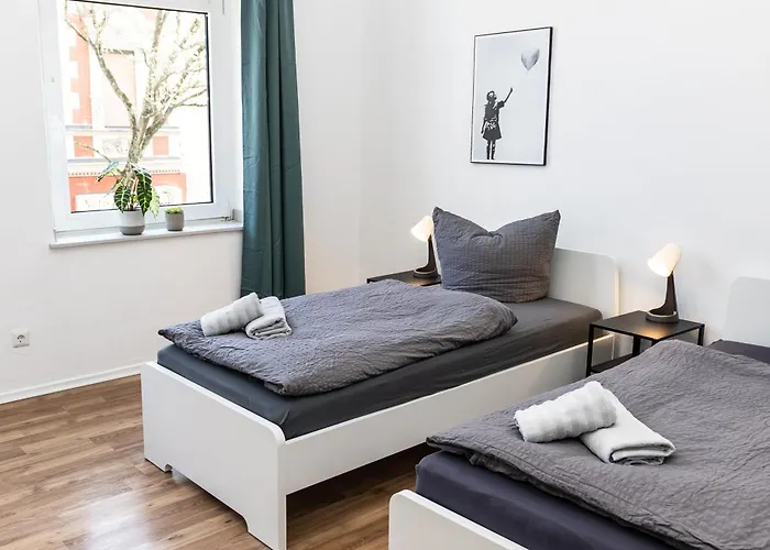 Cosyhomes24 - Top-traffic Connection And Balcony - E01 Lejlighed Essen